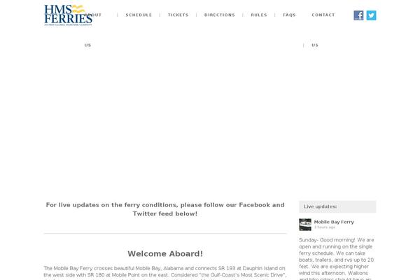 Hazel theme site design template sample