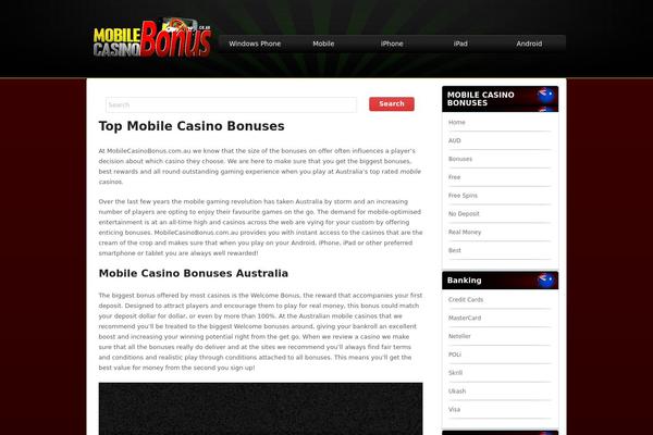 Pokertheme theme site design template sample
