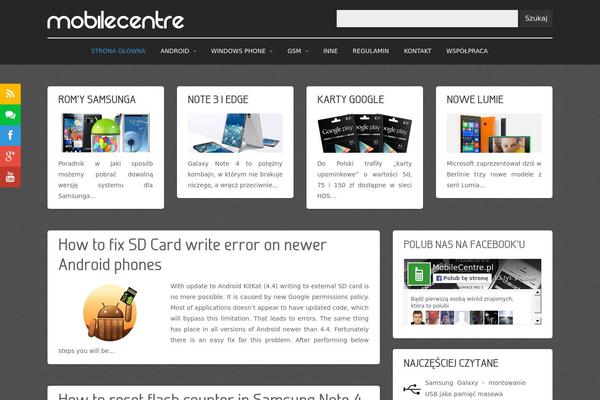 Nova Lite theme site design template sample