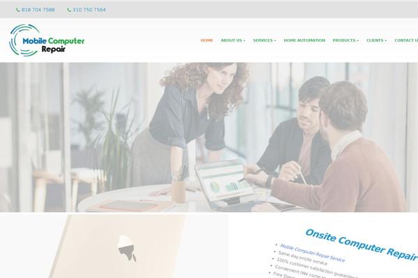 Porto theme site design template sample