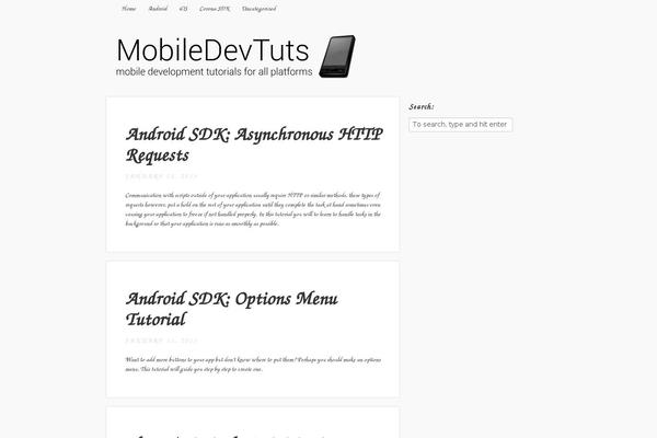 Thesis theme site design template sample