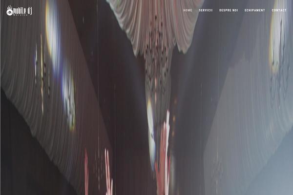 Tune theme site design template sample