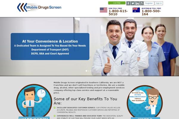 Mds theme site design template sample