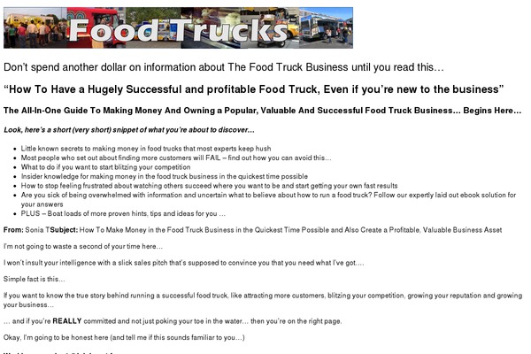 mobilefoodvendorbook.com site used Lled