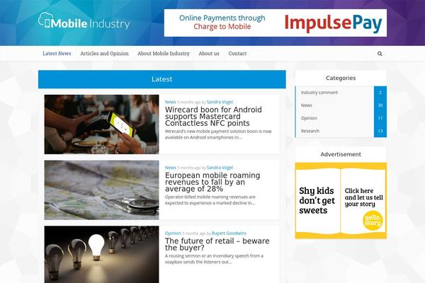 Voice theme site design template sample
