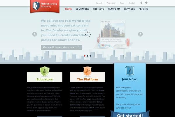 mobilelearningacademy.org site used Mla