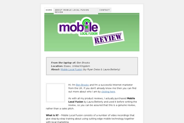 Site using Author hReview plugin