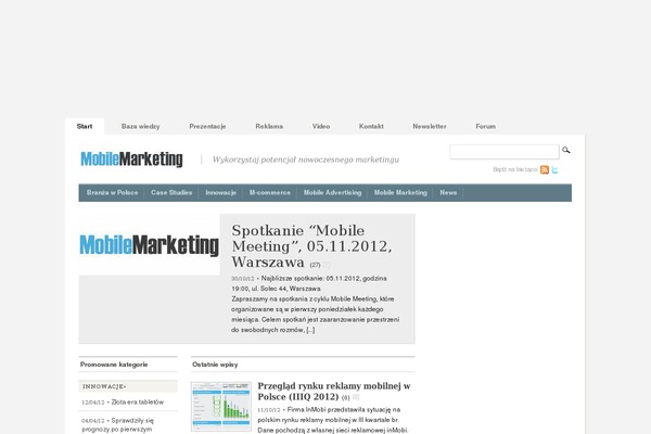 Mimbo theme site design template sample