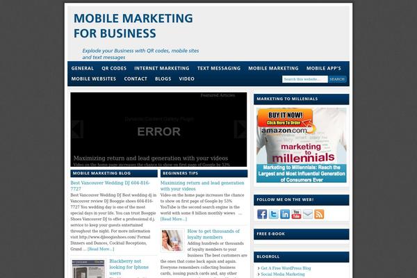 Site using Dynamic Content Gallery plugin
