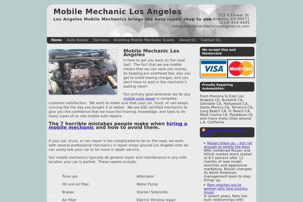 Smallbiz theme site design template sample