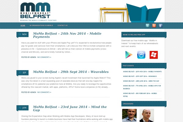 mobilemondaybelfast.org site used Kalistosimagazine
