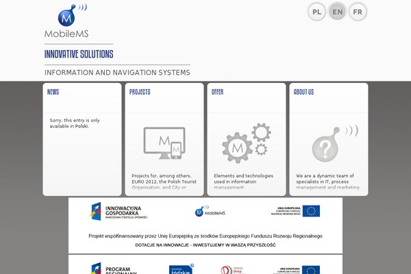 mobilems.pl site used Mms