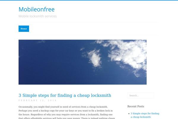 elegantWhite theme site design template sample