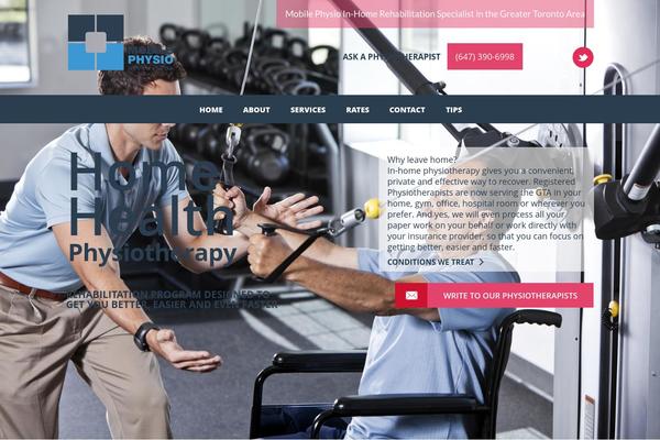 Candy theme site design template sample
