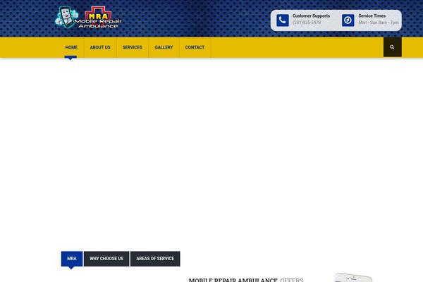 mobilerepairambulance.com site used Bizspeak