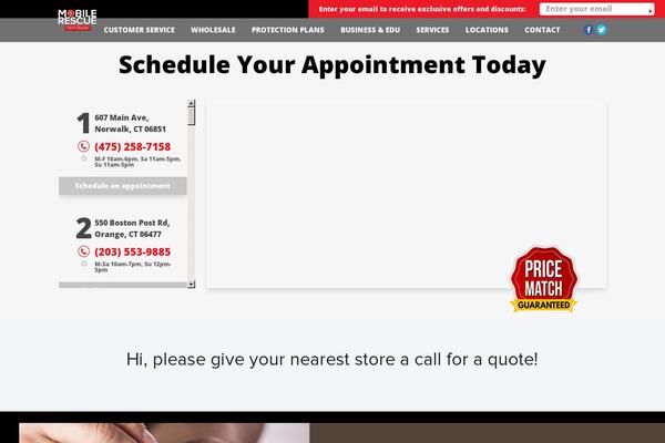 Mr theme site design template sample