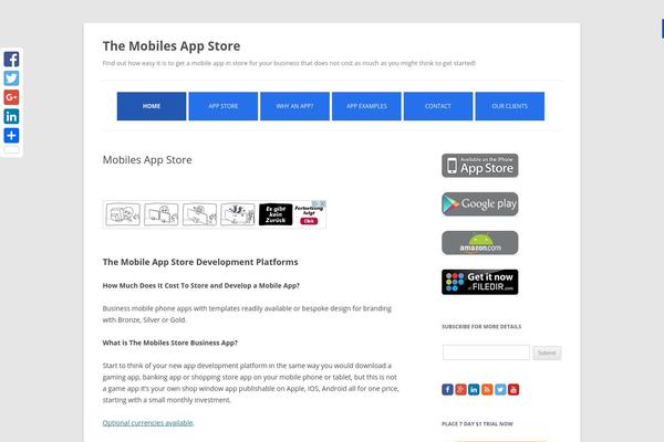 Twentyseventeenchild theme site design template sample