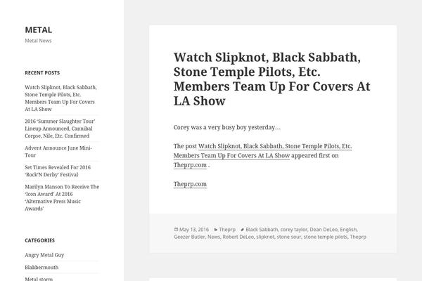 Site using Flattr plugin