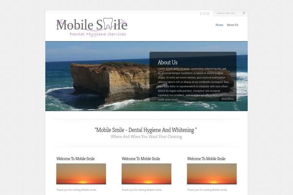 Chameleon theme site design template sample