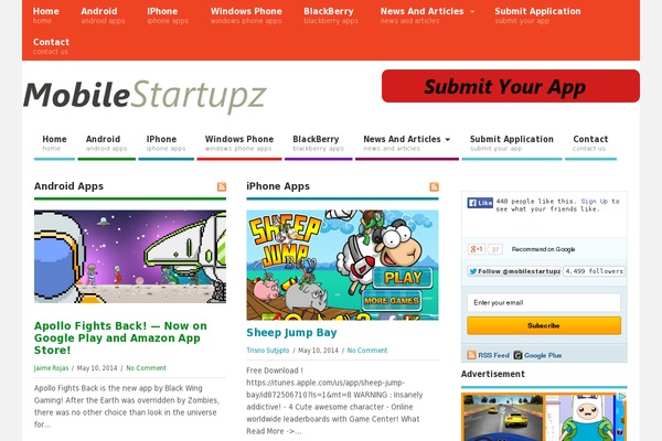 Site using WP MashSocial Wigdet Lite plugin