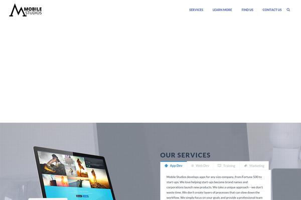 TheFox theme site design template sample