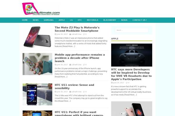 MH FoodMagazine theme site design template sample