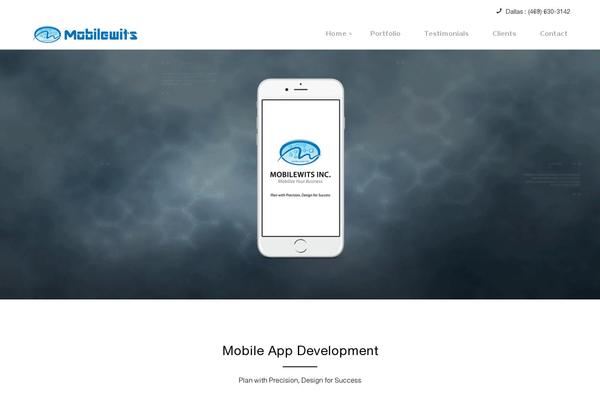 Visia theme site design template sample