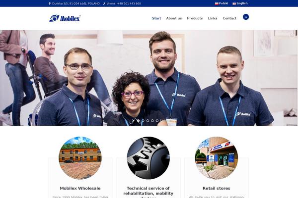 mobilex.pl site used Be-clean