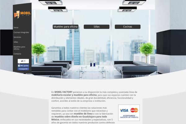 mobilfactory.com.mx site used Muebles