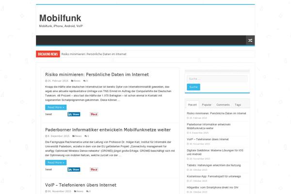 Site using Links_for_tags plugin