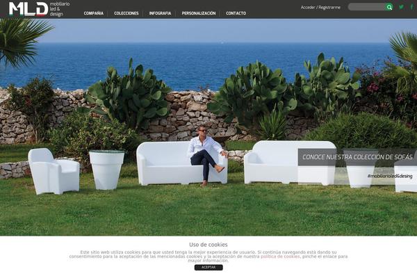 Hiker theme site design template sample