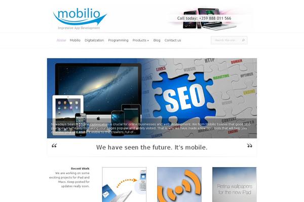 mobiliodevelopment.com site used Evolution2