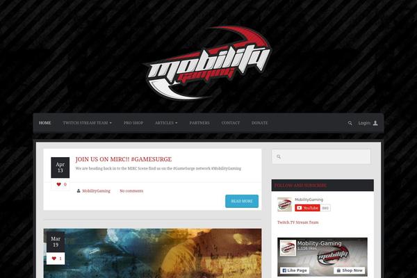Oblivion theme site design template sample