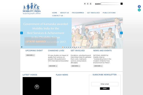 Site using Email newsletter plugin
