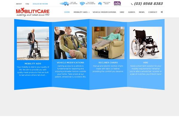 Healthflex-child theme site design template sample