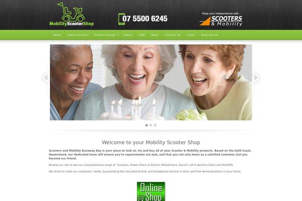 Stealth theme site design template sample