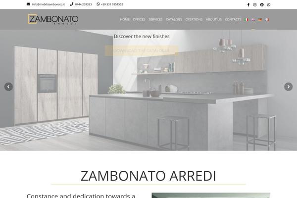 Waxom theme site design template sample