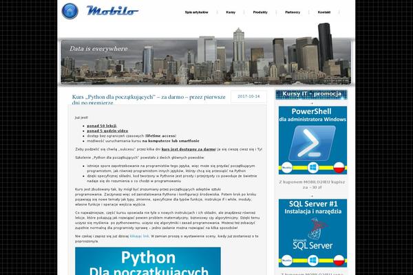 Site using Code Prettify plugin