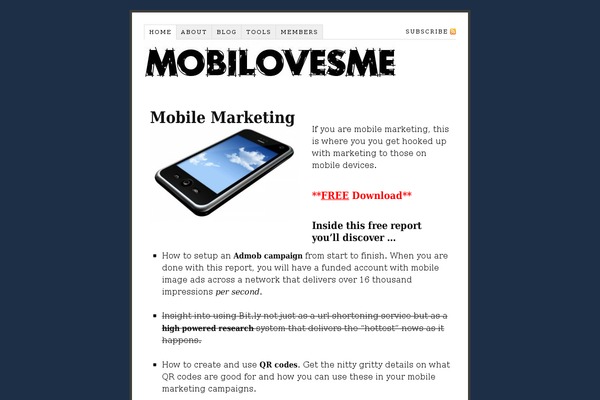 Thesis 1.8 theme site design template sample