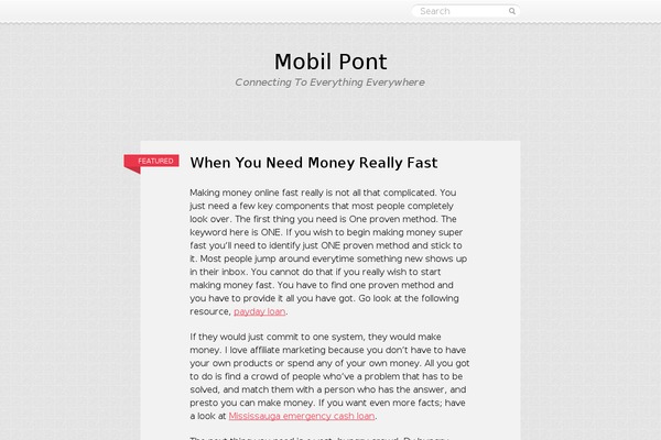 Pink Touch 2 theme site design template sample