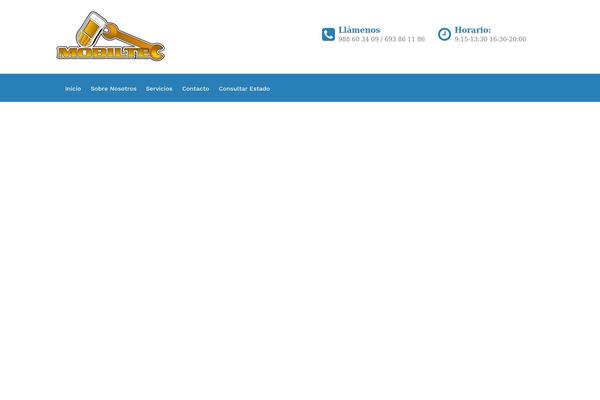Tech-life theme site design template sample