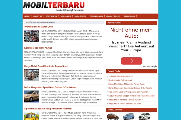 Nyeo theme site design template sample