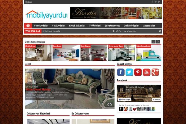 Scipio theme site design template sample