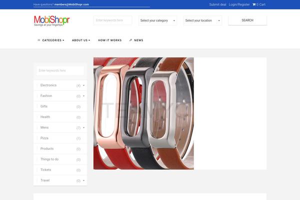 CouponXL theme site design template sample