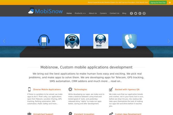 Grizzly theme site design template sample
