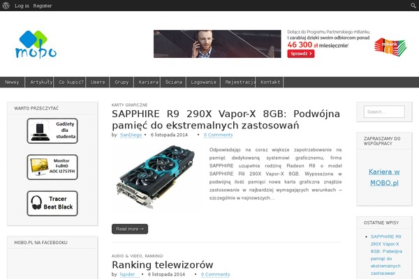 Magazine Basic theme site design template sample