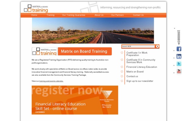mobtraining.com.au site used Thesis_16b2