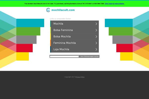 mochilacult.com site used Blog-belt