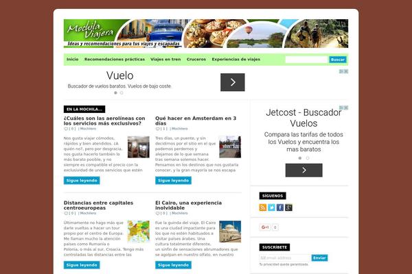 WP-Ellie theme site design template sample
