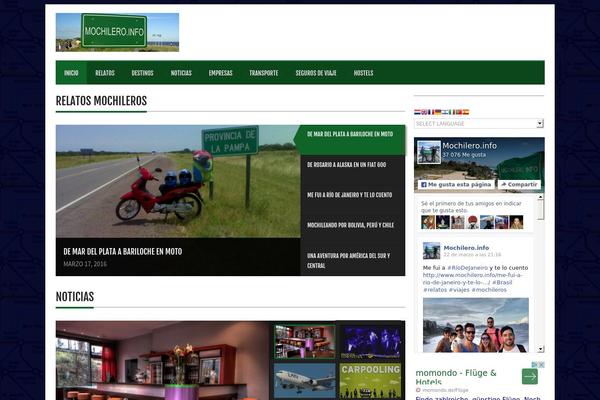 MediaNews theme site design template sample